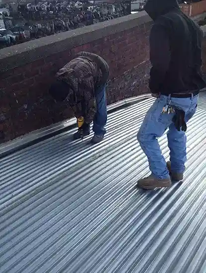 Corrugated Steel Roof